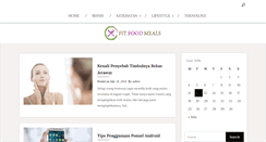 Desktop Screenshot of fitfoodmeals.com
